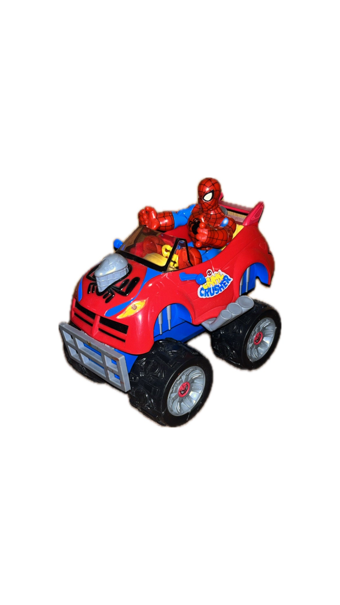 Spiderman Crime Crusher Monster Truck - Etsy