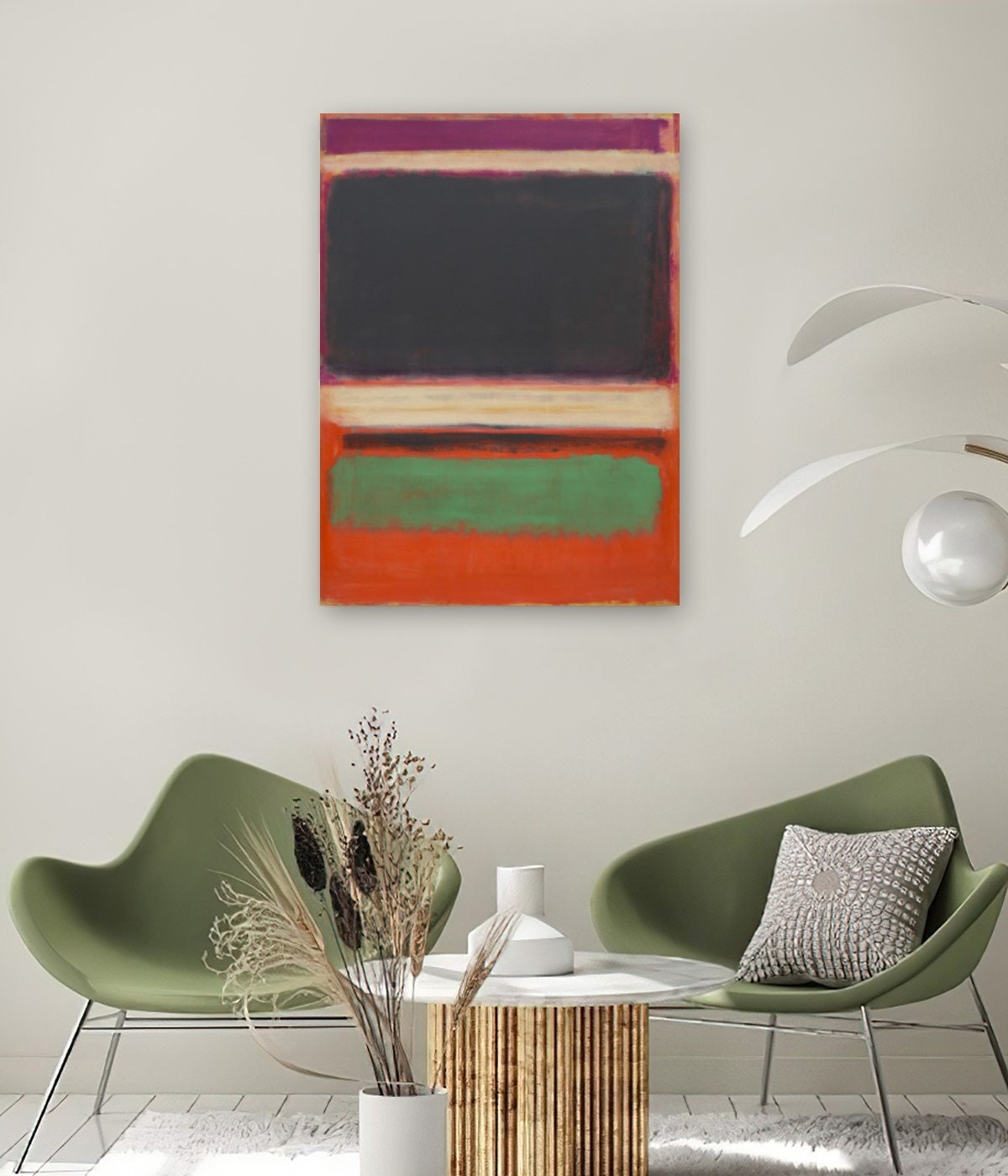 Mark Rothko Wall Art Aesthetic Room Decorations Museum Exhibition ...
