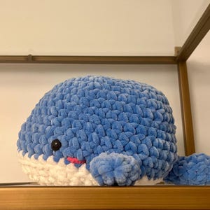 Crochet Whale Plushie