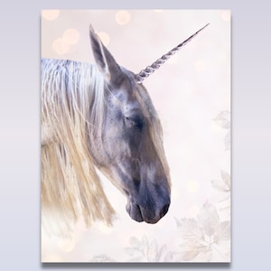 Unicorn Wall Art Printable Digital Download Unicorn Lover Gift