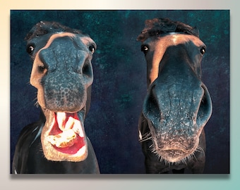 Horse Portrait Photographic Art Digital Download Unusual Horse Gift