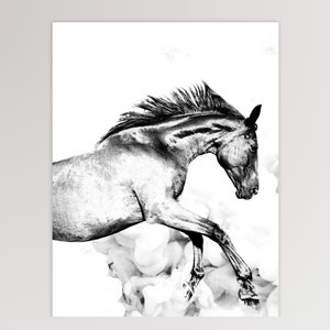Horse Silhouette Photograph Art Digital Download Horse Gift Ideas