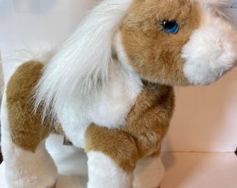 Vintage  FurReal Friends BABY BUTTERSCOTCH Show Pony Interactive Pet Horse measuring 17 inches
