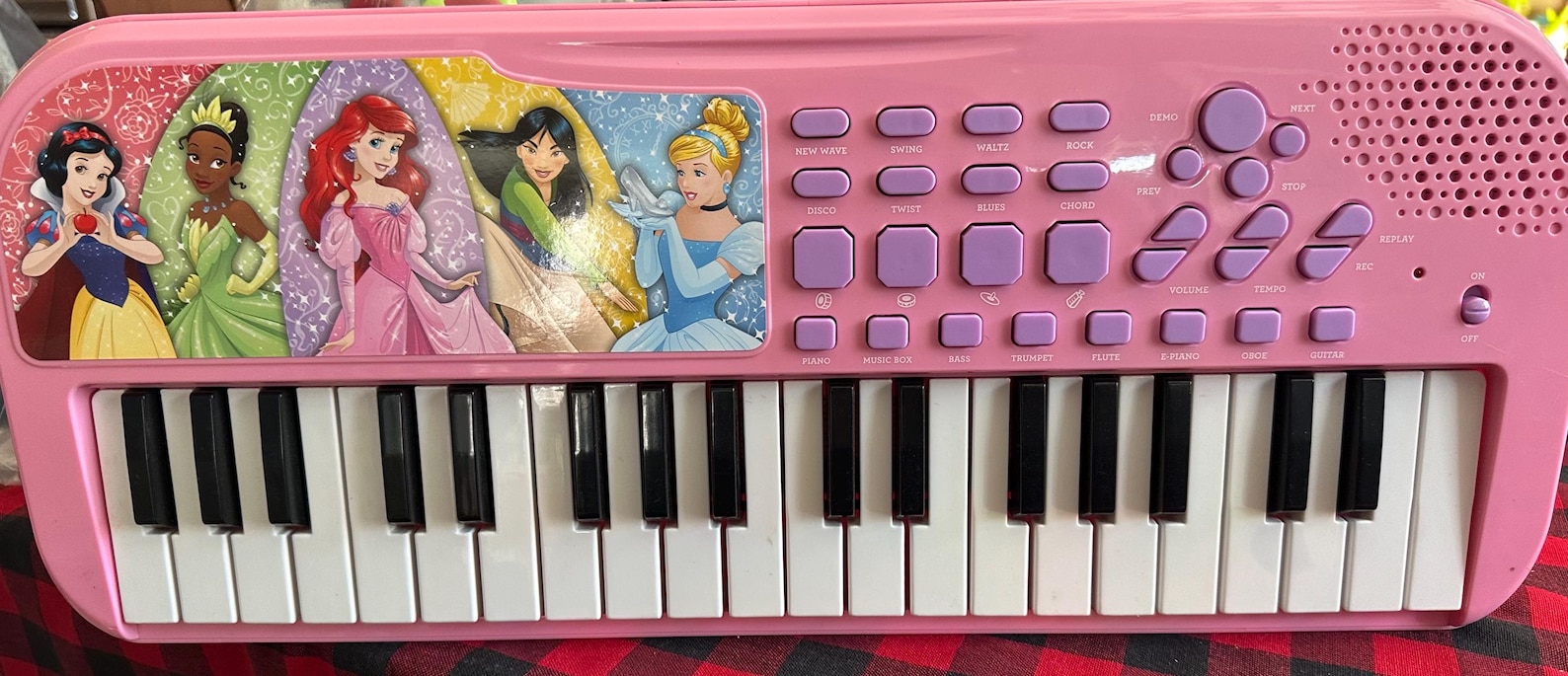 Princess Keyboard Computer Princess Pink Musical Keyboard - Etsy