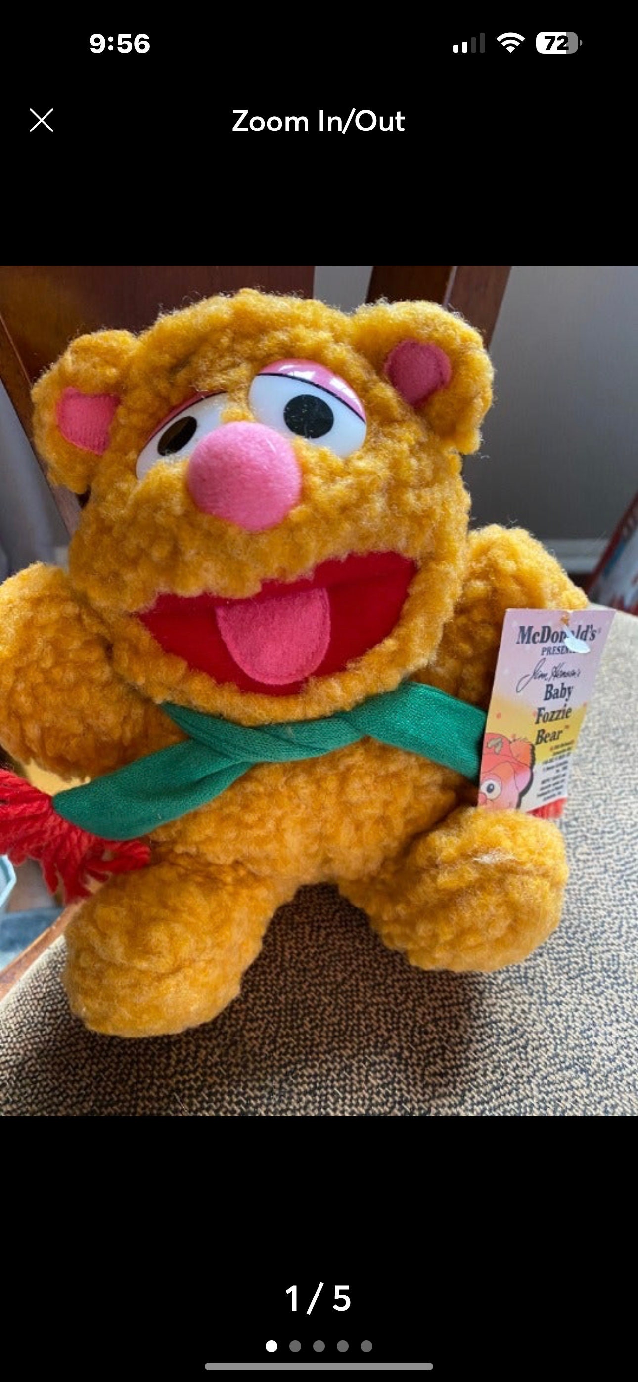 Mcdonalds 2025 fozzie bear