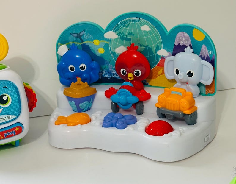 Leap Frog Busy Learning Bot and Baby Einstein Move & Discover Pals image 4