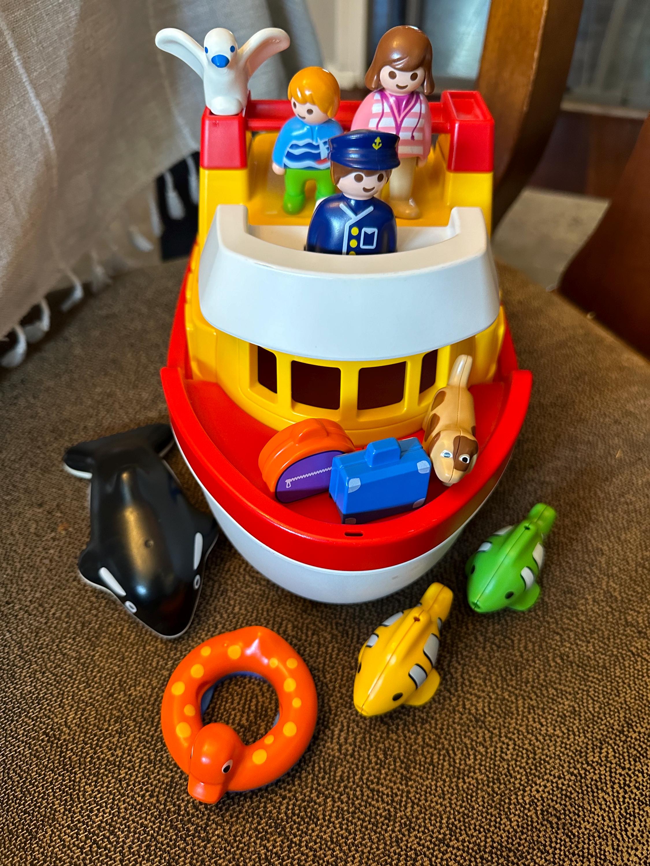 Playmobil My Take Along Ship Set #6957 Complete
