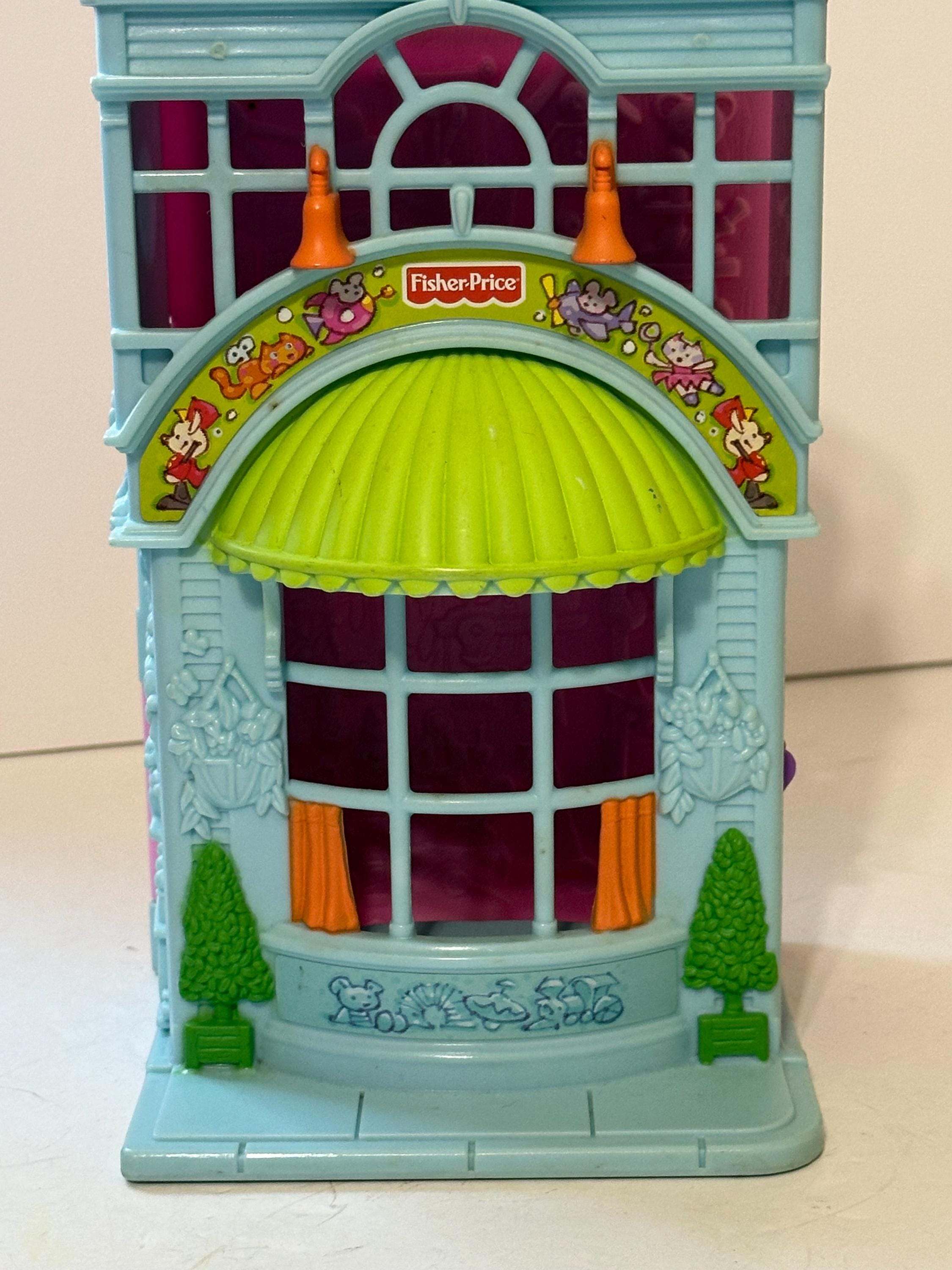 Fisher Price (フィッシャープライス) Hideaway Hollow Priscilla Pretend's Playhouse Set Vintage 1997 Fisher-price Hideaway Hollow #74733 in Open Box With