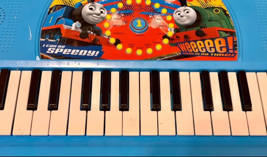 Thomas and Friends Electronic Keyboard - Etsy