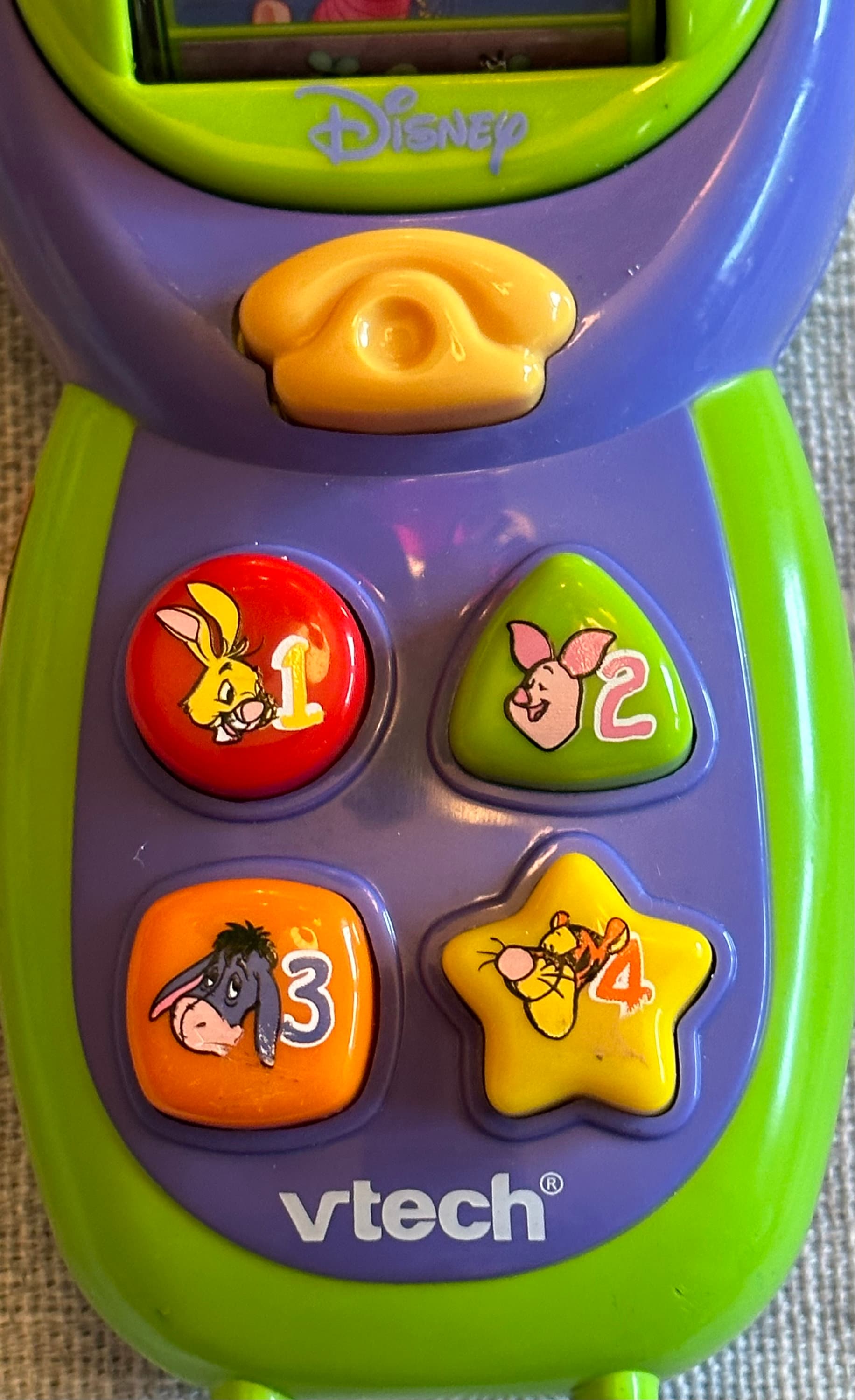 Vintage Pooh Vtech Call N Learn Phone Winnie the Pooh - Etsy