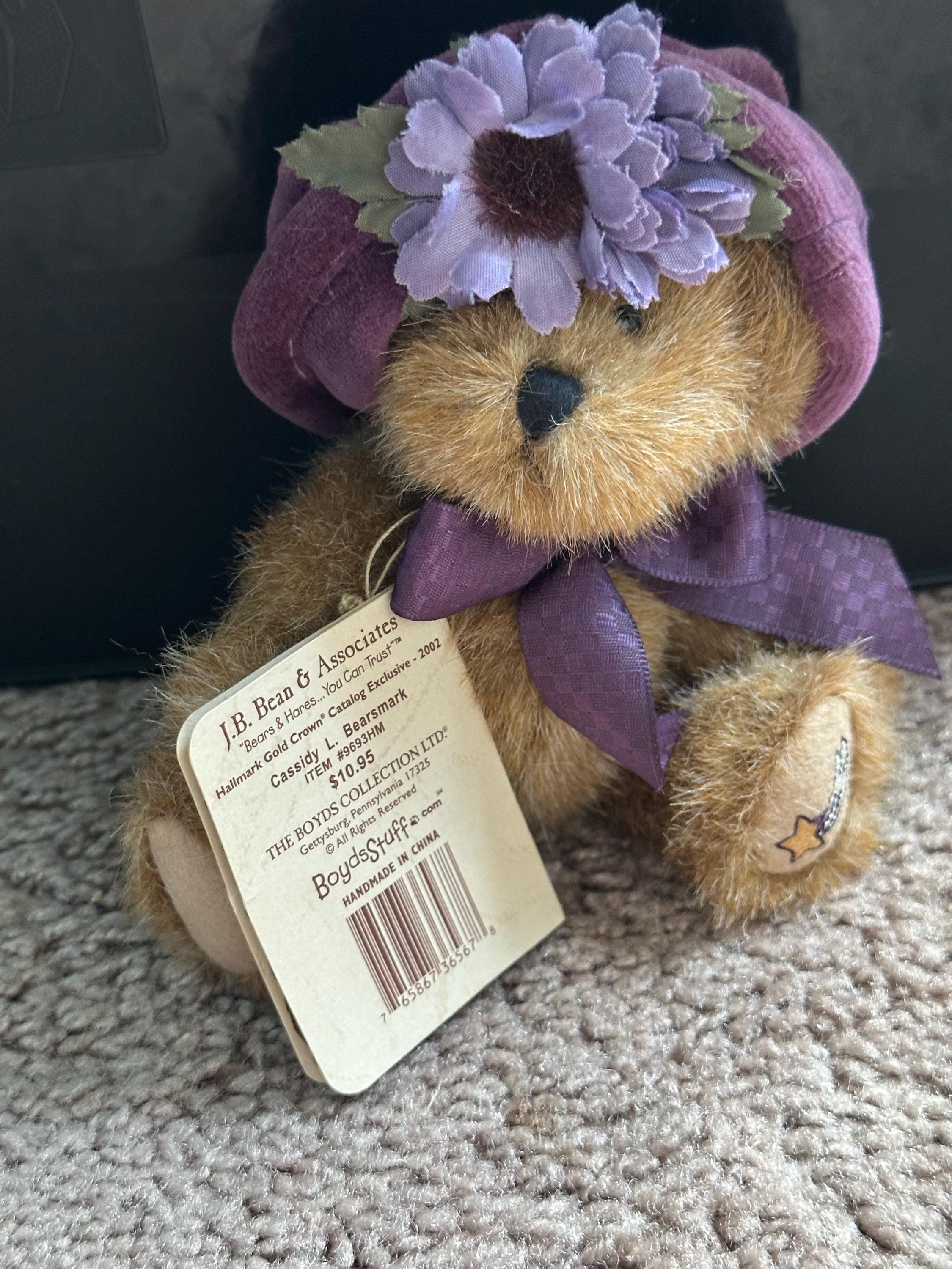 Boyds Bear Cassidy L. Bearsmark 2002 Hallmark Exclusive NWT