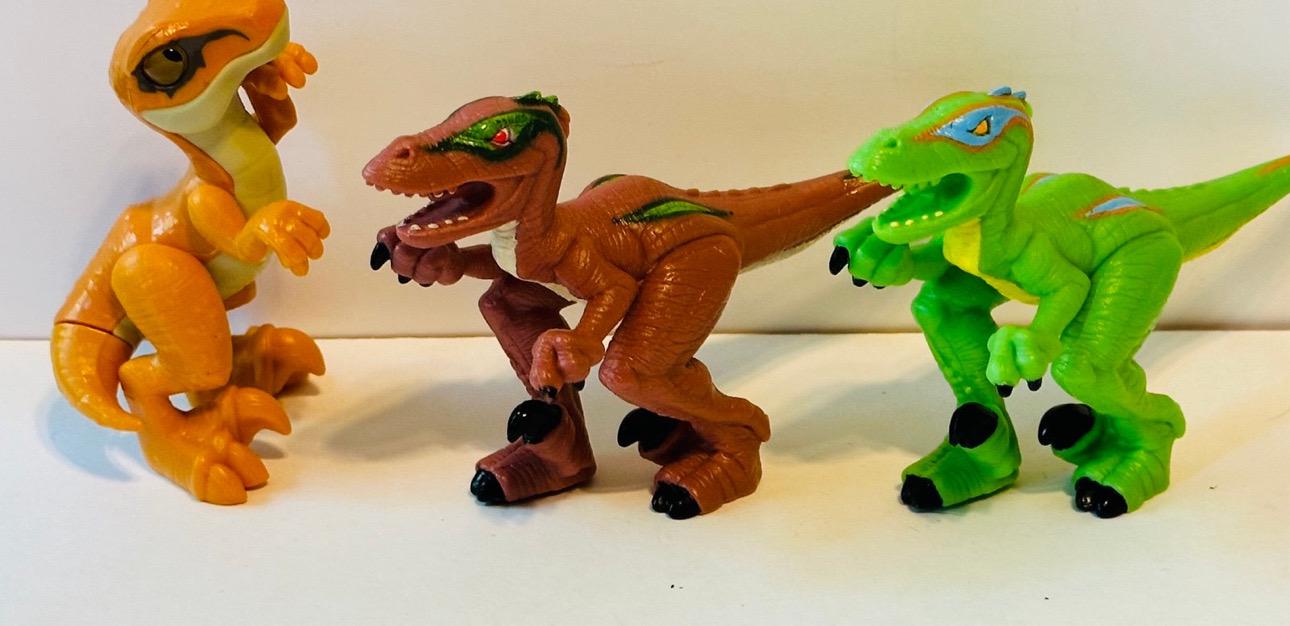 Imaginext Jurassic World Raptor Set - Etsy