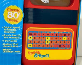 Vintage 1988 Texas Instruments Speak & Spell Electronic Learning