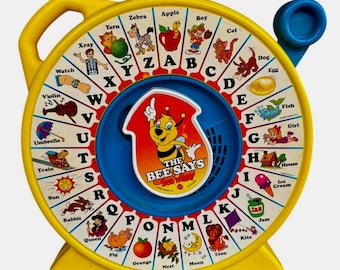 Vintage 1995 Mattel The Bee Says See 'n Say- TESTED & WORKS