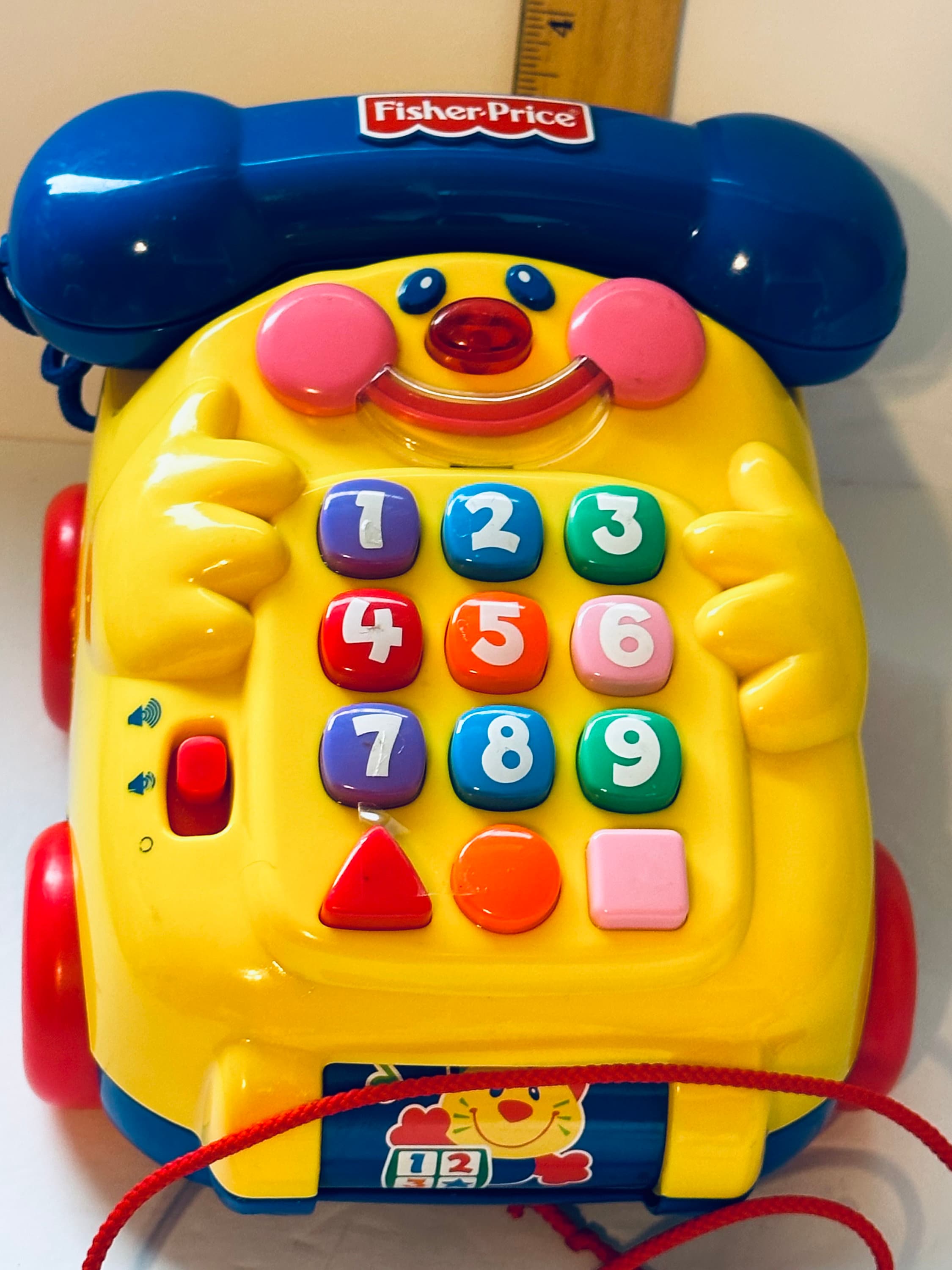 Vintage Fisher Price BABY SMARTRONICS Speak and Teach Phone