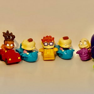 Vintage Rugrats Toys Lot Burger King