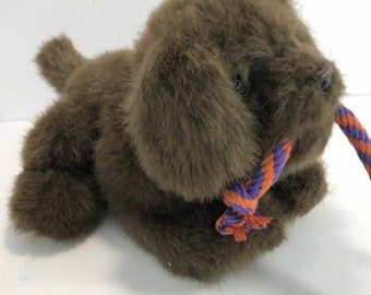 Furreal Tuggin Puppy by Hasbro Brown Lab With Rope
