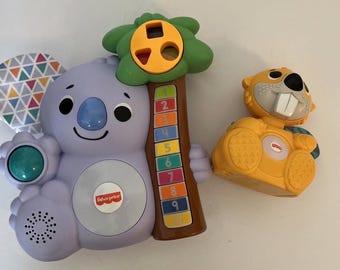 Fisher Price Linkimal Koala & Beaver