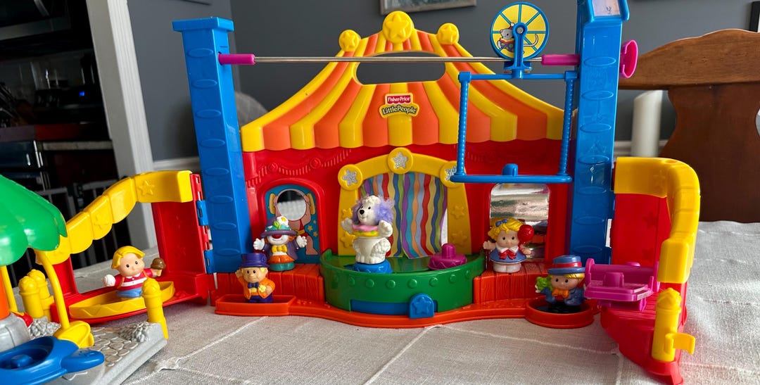 Fisher-price Little People Carnival Playset - Etsy