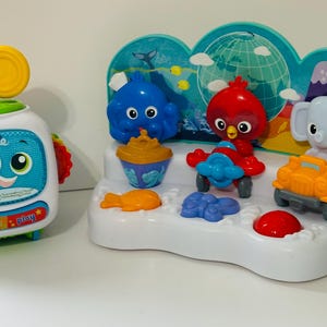 Leap Frog Busy Learning Bot and Baby Einstein Move & Discover Pals image 5