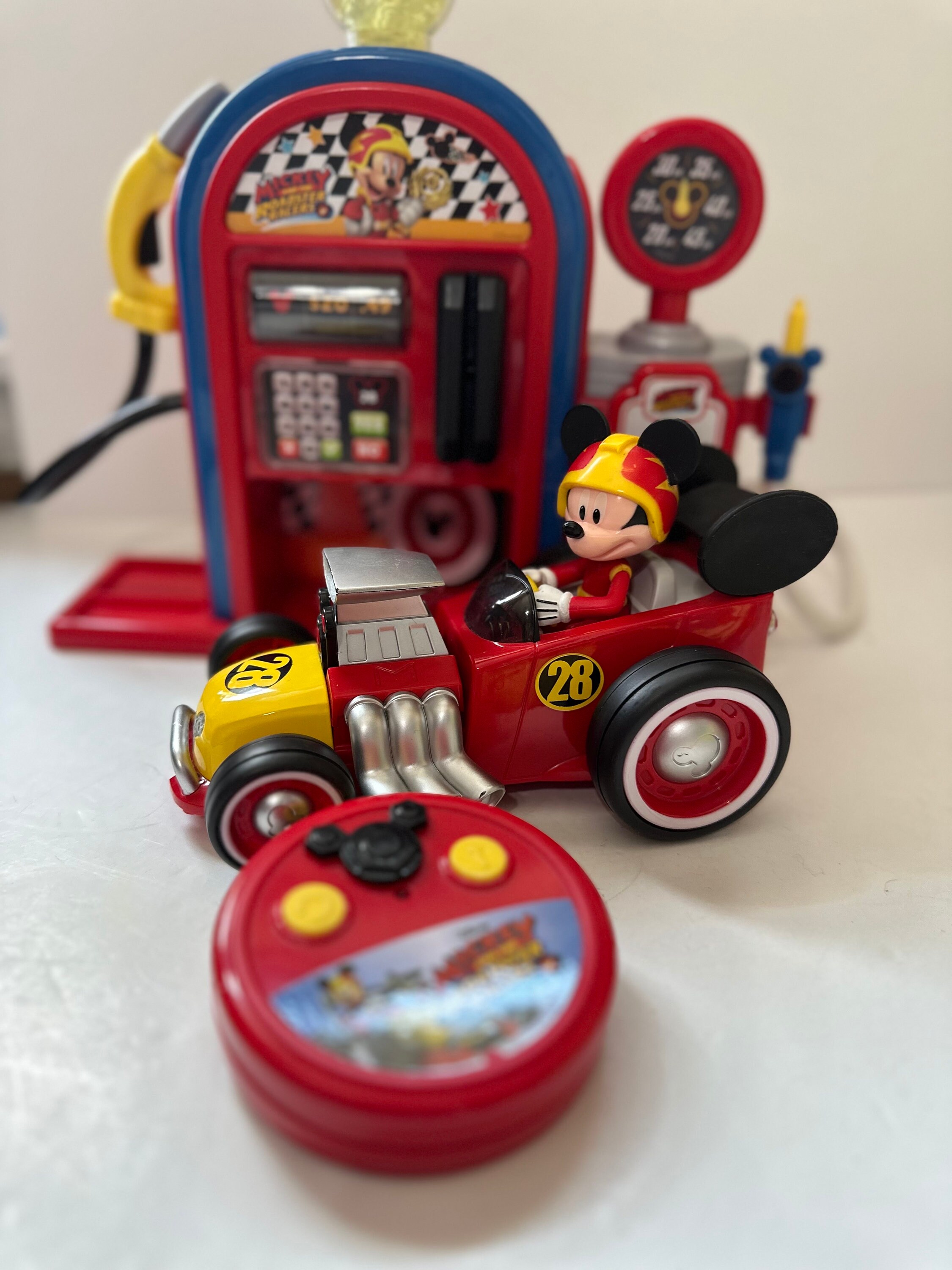 Disney Mickey and the Roadster Racers Car and Talking Gas Pump Etsy