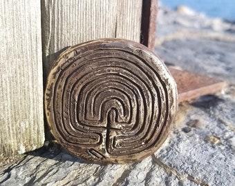 Ancient Labyrinth Altar Object