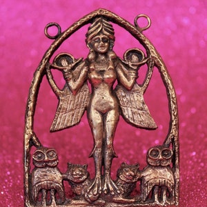 Lilith, Queen of the Night, Sumerian Goddess Relief