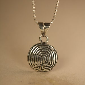 Ancient Labyrinth Pendant