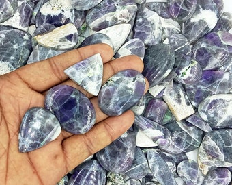 Natural Morado Opal Cabochon Lot – Loose Gemstones, Jewelry Making, (15 MM TO 50 MM), Oval, Pear, Teardrop, Round, Mix Shape Gemstone Sale