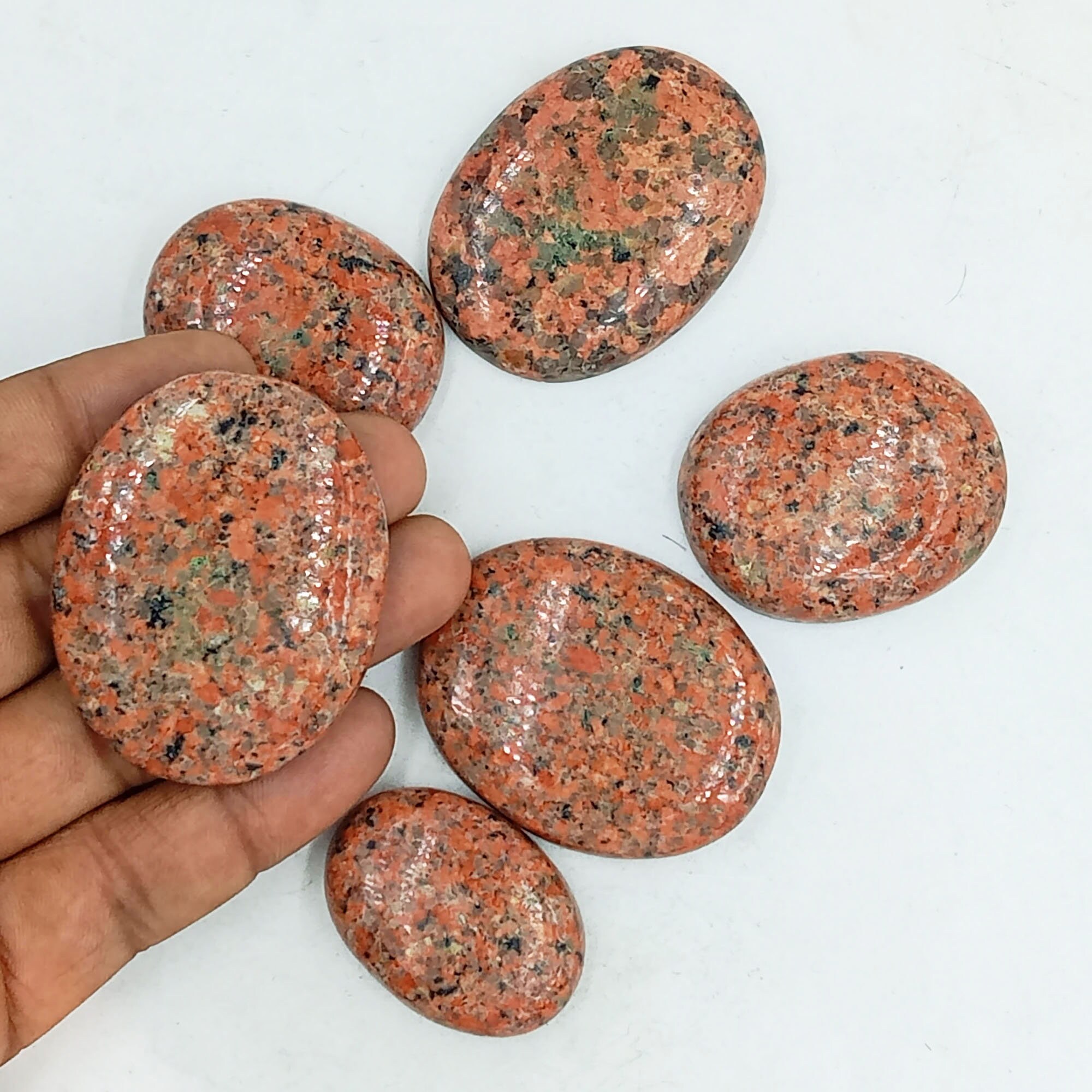 Wholesale Lot Cabochon Natural Granite Gemstone Lot Multi Granite Gemstone Loose Gemstone Use for Making Jewelry Handmade Polised Etsy