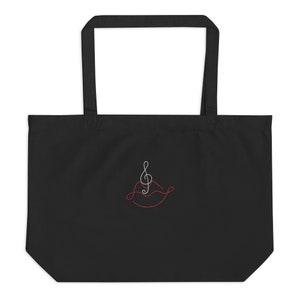 Cleft Lip Logo Large organic tote bag