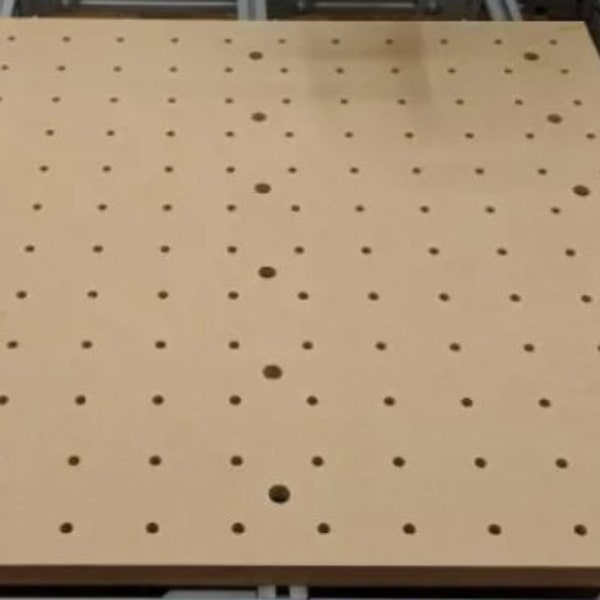 Shapeoko Wasteboard Hole Pattern for CNC (30x30)  .cd2 File