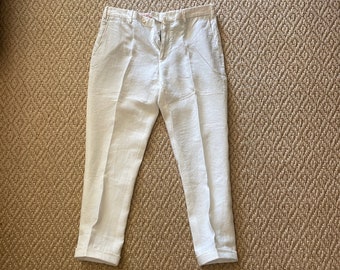 Loro Piana Leinenhose Sommer Herrenbekleidung Chinos elegante Leinenhose