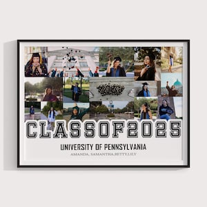 Personalisiertes Abschlussgeschenk • Individuelles Andenken • Einzigartiges Geschenk für Sie oder Ihn • Abitur oder College-Abschluss Geschenk