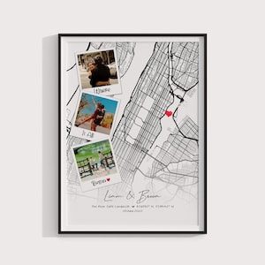 Where We Met Map /Where it all began /Couple Map/ Gift for her/ Gift for him/Personalized Map/ Custom Map/Anniversary Gift/ DIGITAL DOWNLOAD