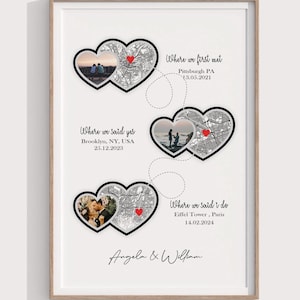 Our Story So Far Print, Valentine&#39;s Day Gifts for Him, Relationship Timeline, Anniversary Gift, Wedding, Gift for Wife, Gift for Husband