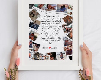 Best Friend Photo Collage Print | Personalized BFF Photo Collage | Best Friend Photo Gift | Bestie Custom Photo Collage | BFF Photo Gift