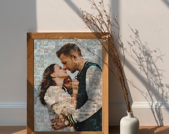 Gepersonaliseerde kaartafdruk verlovingscadeau, She Said Yes-voorstel locatiefoto