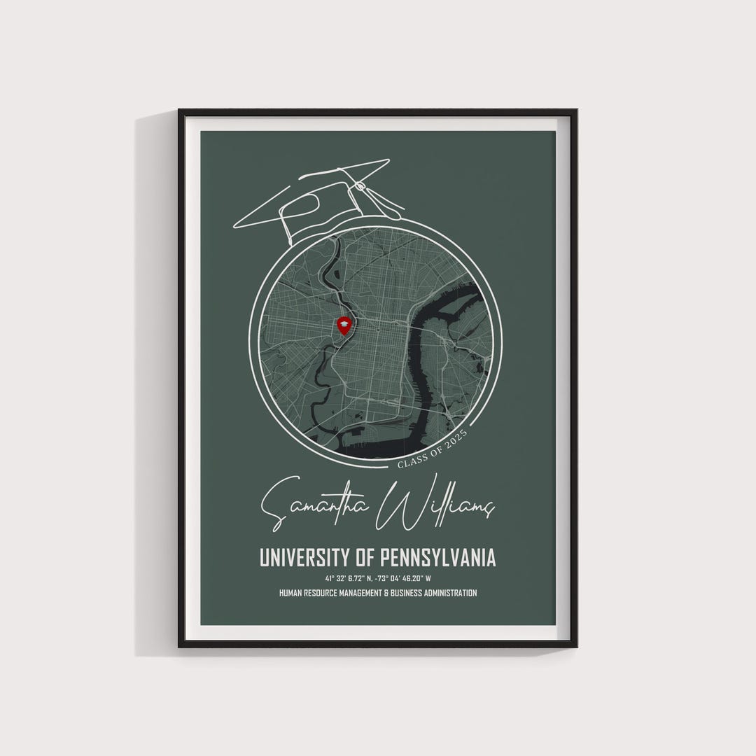 Grad Print Graduation Print for Her Graduation Gifts for Him Congratulations Gift ...