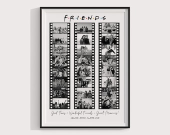 Best Friend Photo Collage Print | Personalized BFF Photo Collage | Best Friend Photo Gift | Bestie Custom Photo Collage | BFF Photo Gift