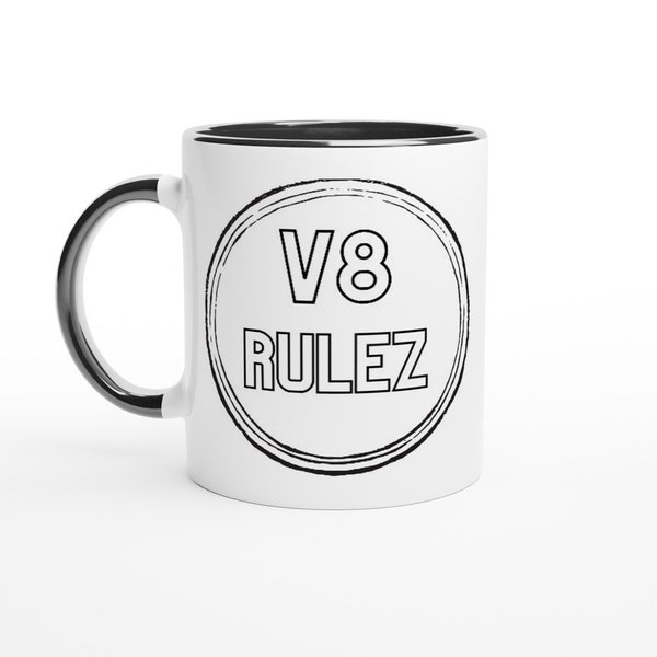 V8 RULEZ Kaffeebecher / Kaffeetasse