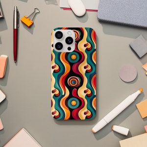 Oldschool iPhone or Galaxy phone case, Oldschool, Abstract, Customize iPhone Case for iPhone14 13 12 11 Pro XR XS X