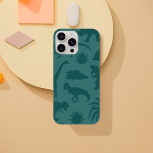 Dinosaur iPhone or Galaxy Phone Case, Dinosaur, Kids Phone Case, Customize iPhone Case for iPhone14 13 12 11 Pro XR XS X