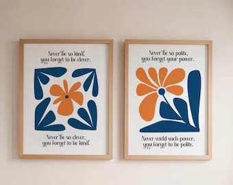 Marjorie Taylor Lyrics Print Set: 'Never Be So Kind' Quote (Digital Download)