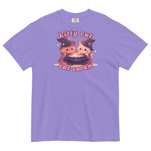 キティキャット キャットコヴェン ガーメントダイ ヘビーウェイト T シャツ
