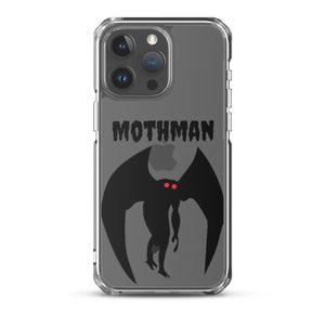 Capa transparente Mothman Cryptid para iPhone®