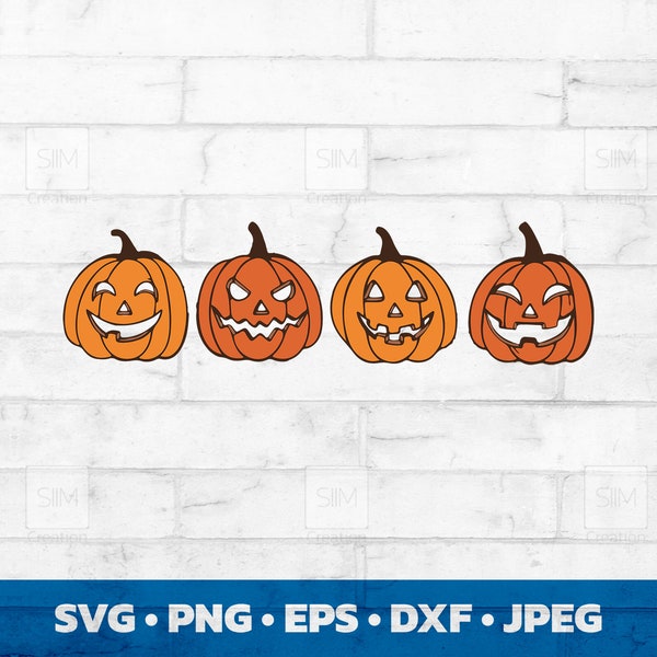 Pumpkin Face SVG, Halloween Pumpkin SVG, Fall Svg Bundle, Pumpkin Patch Svg, Pumpkin Face Svg, Pumpkin Png,Pumpkin Cut File,Chevron Pumpkin