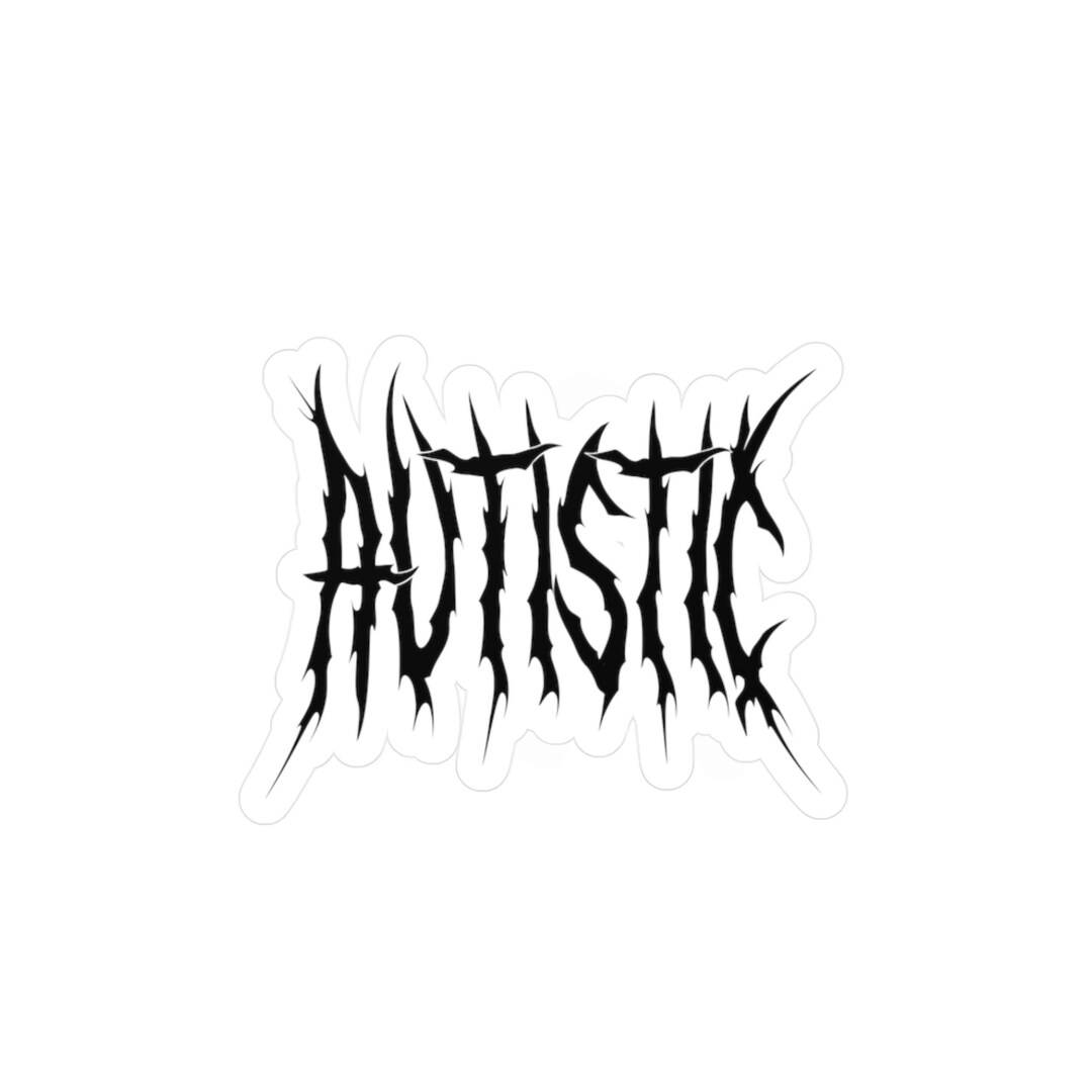 Metal Logo Decal Etsy