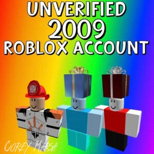 Rare 2009 Roblox account I am selling it for 800 Robux a $10