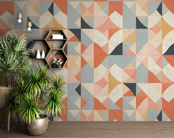 Kaleidoscope Dreams Wallpaper, Premium Eco-Friendly Peel and Stick Wallpaper, Muurschildering Print